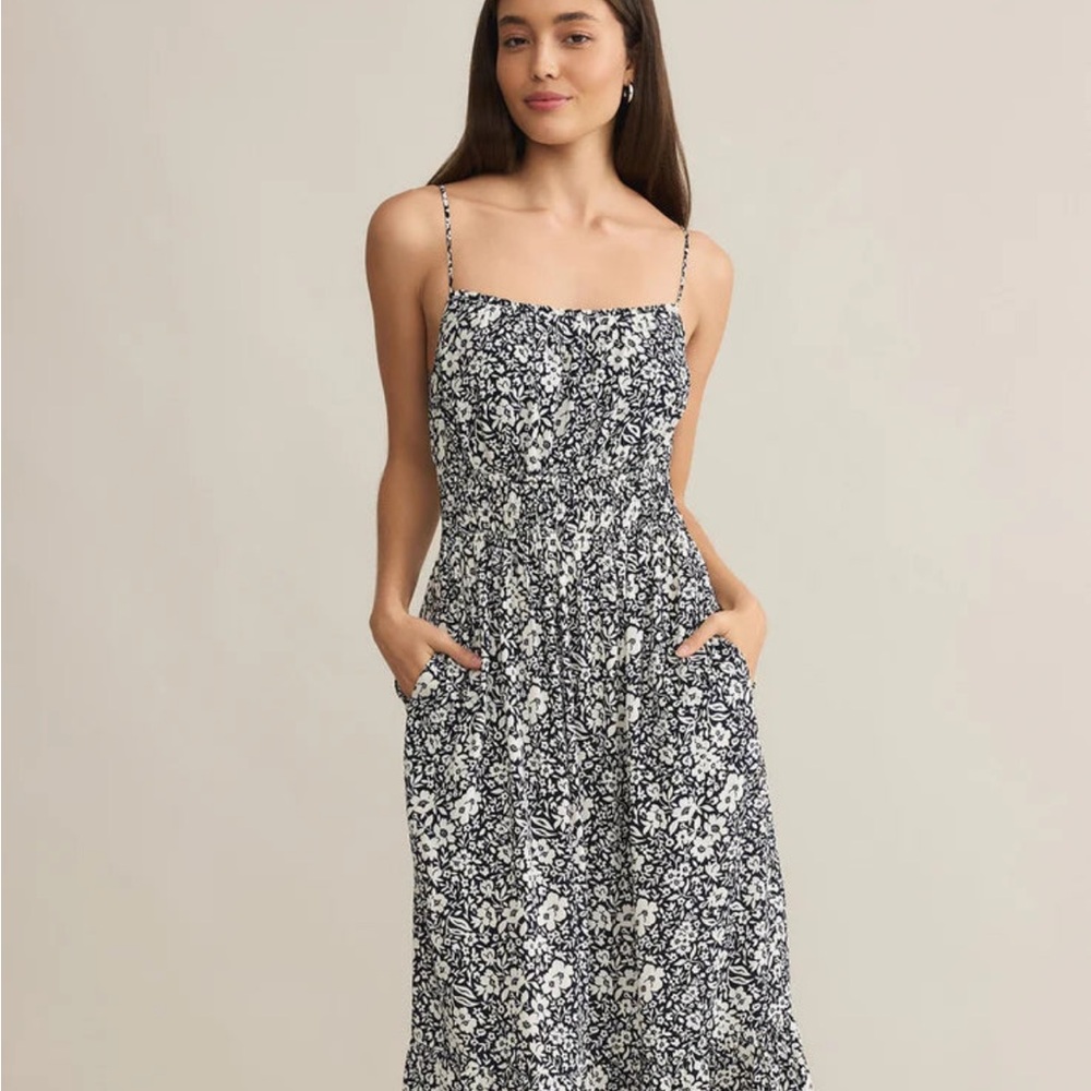Z Supply Toluca Ynez Floral Maxi Dress